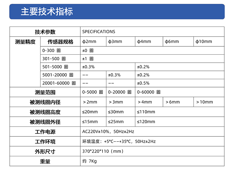威格線(xiàn)圈圈數(shù)測(cè)量?jī)xYG-108電機(jī)繞組檢測(cè) 變壓器電器線(xiàn)圈測(cè)試儀插圖3